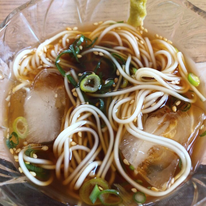 真夏にそうめん